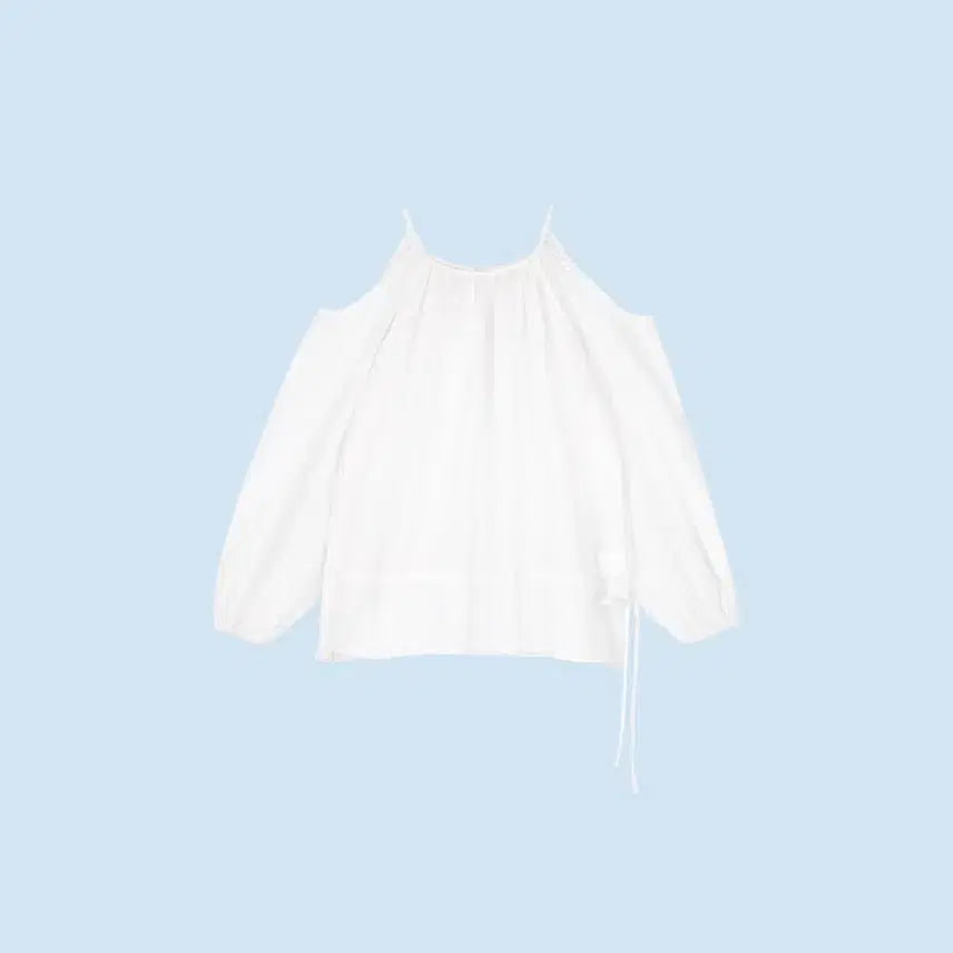 [BUNJANG] Ownt Blair Blouse White / 온트 블레어 블라우스