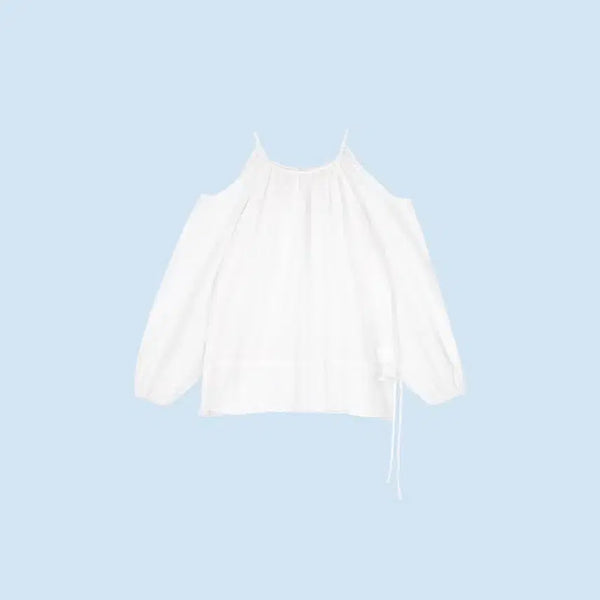 [BUNJANG] Ownt Blair Blouse White / 온트 블레어 블라우스