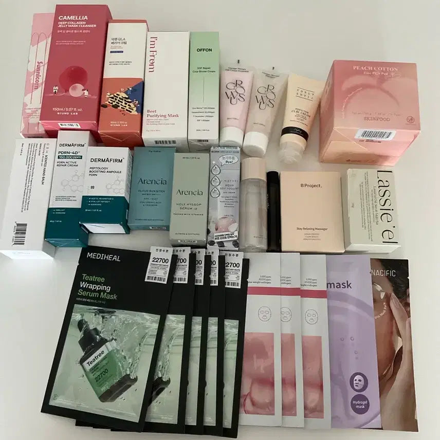 [BUNJANG] Bundle of 20 New Skincare & Haircare Products / 새화장품 일괄 11만원