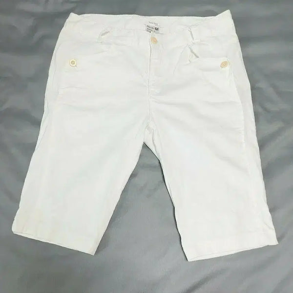 [BUNJANG] Tool Box White Shorts M / Tool box 화이트 반바지 M 팬츠