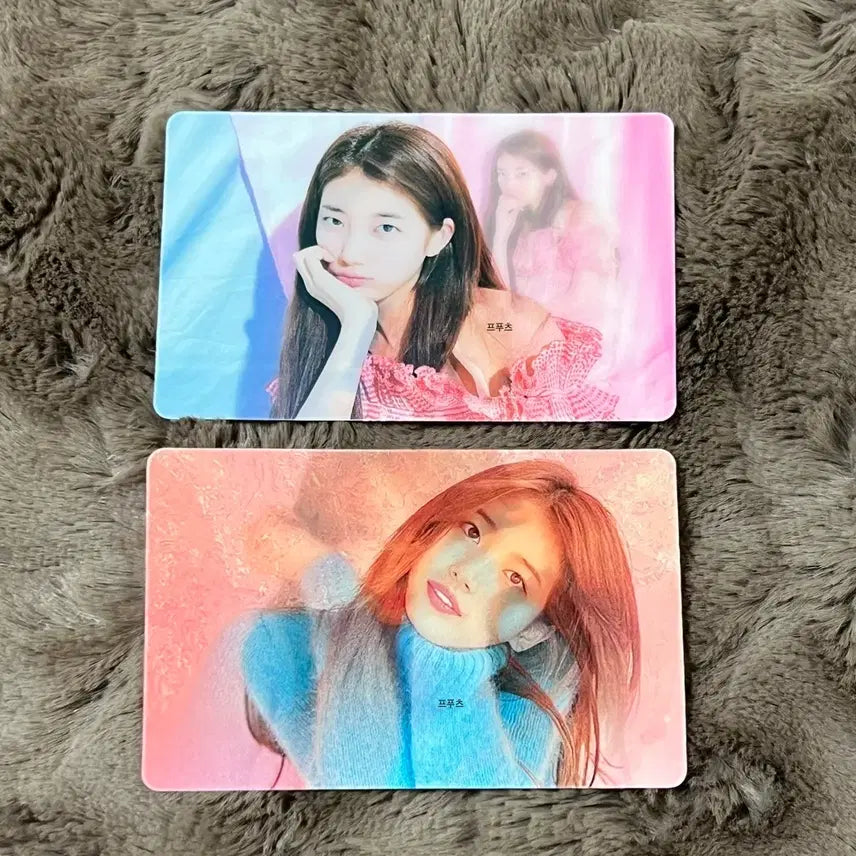 [BUNJANG] Bae Suzy 2018 Season's Greetings Lenticular Photocard / 배수지 2018 시즌그리팅 시그 렌티큘러 포토카드 포카 미쓰에이