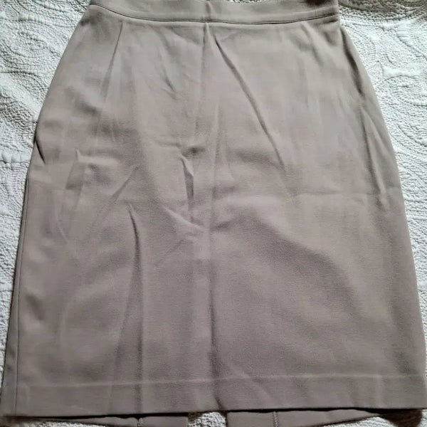 [BUNJANG] Isabel Ardee Beige H-Line Midi Skirt / ISABEL ARDEE 베이지 H라인 스커트(택포)