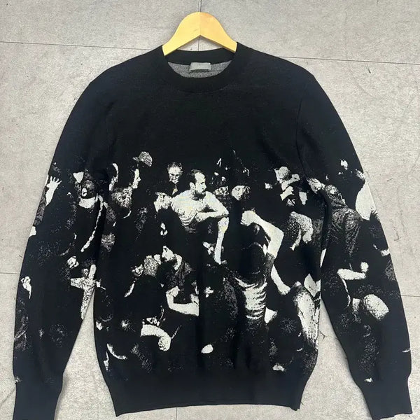 [BUNJANG] Dior Homme x Dan Witz 2017FW Mosfit Knit (M) / 17fw 디올옴므 x 댄워츠 모쉬핏 니트 (m)