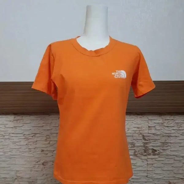 [BUNJANG] The North Face Short Sleeve T-Shirt Orange / 반팔티셔츠(노스페이스)
