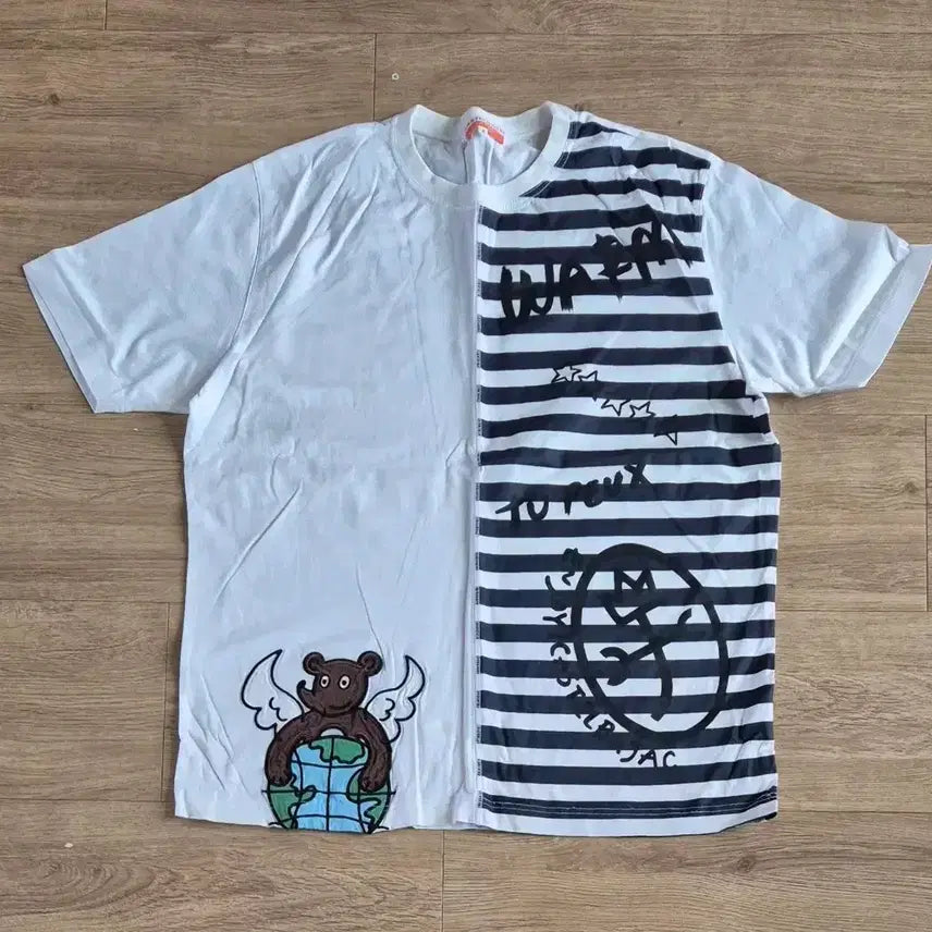 [BUNJANG] CASTELBAJAC Asymmetric Style T-shirt / 까스텔바작