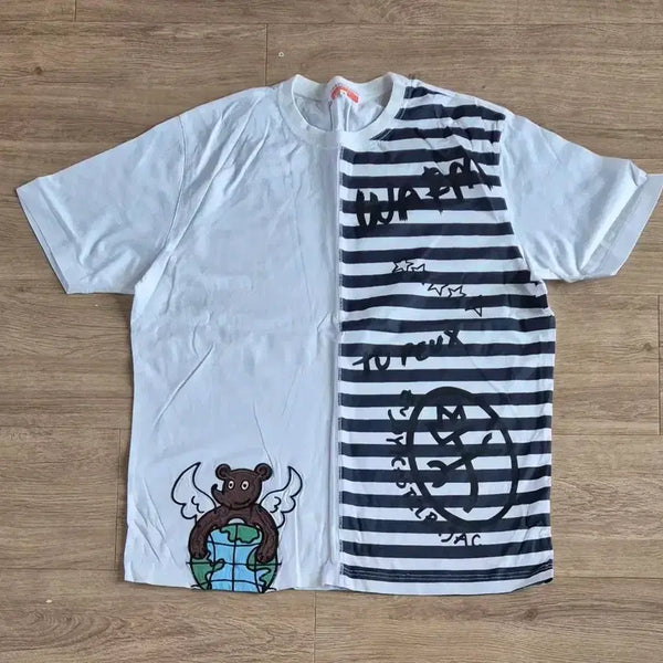[BUNJANG] CASTELBAJAC Asymmetric Style T-shirt / 까스텔바작