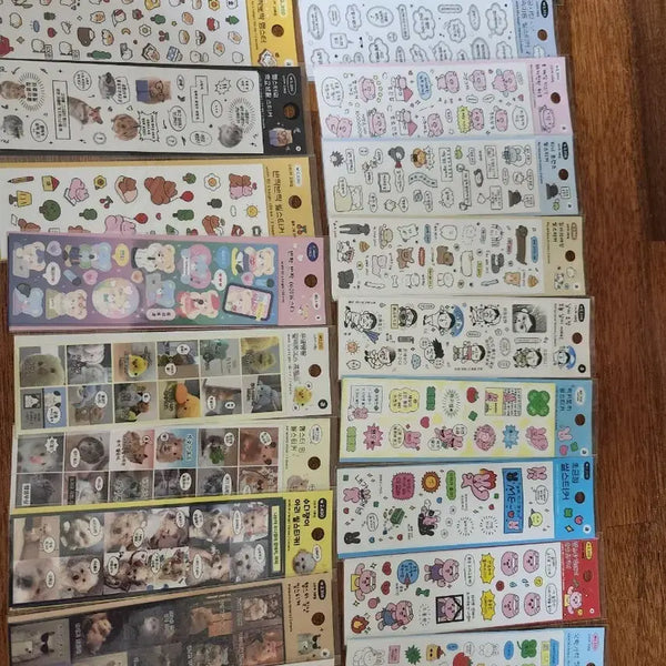 [BUNJANG] Diary Decoration Sealing Sticker Set / 다꾸용 씰스티커