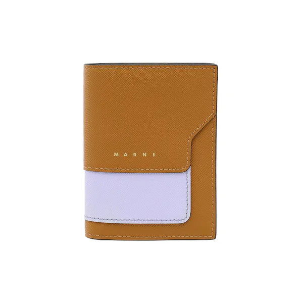 [BUNJANG] Marni Two-Tone Saffiano Leather Bifold Wallet / 마르니 투톤 반지갑