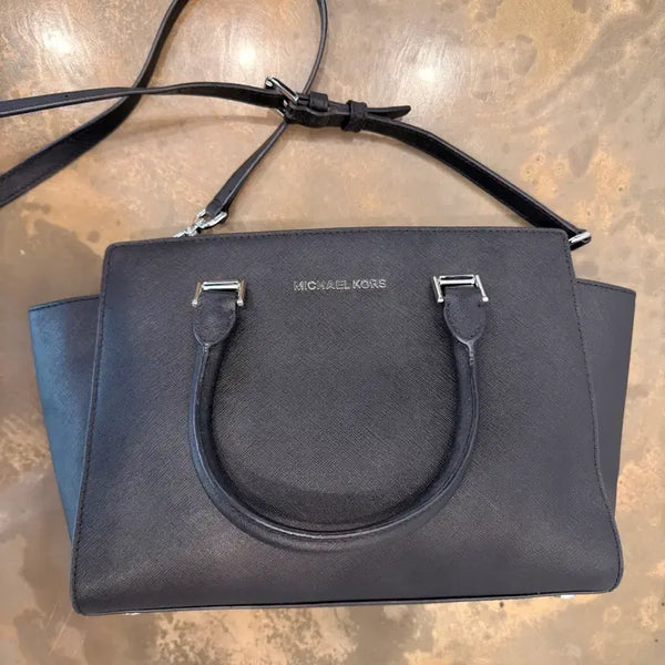 [BUNJANG] Michael Kors Black Shoulder Bag / 마이클코어스 블랙 숄더백