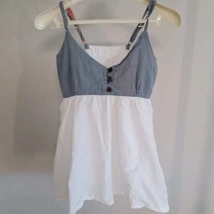[BUNJANG] Linen Empire Camisole / 새제품)리넨 끈나시 엠파이어 캐미솔