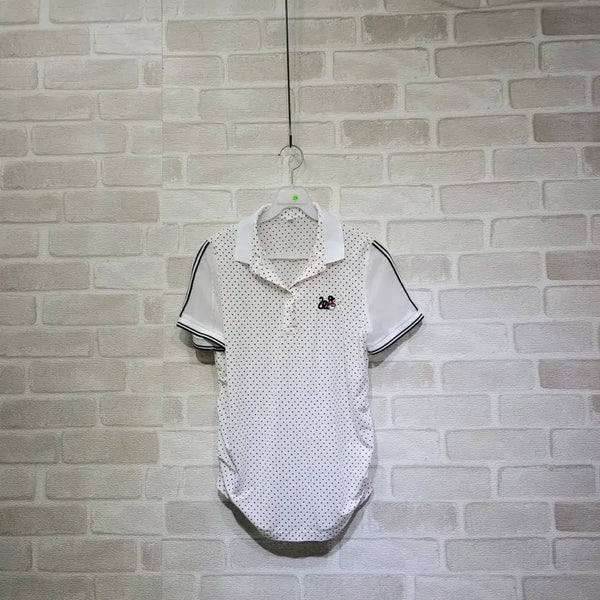 [BUNJANG] Polka Dot T-Shirt Size 77 / ㅊ236 도트 티셔츠 77