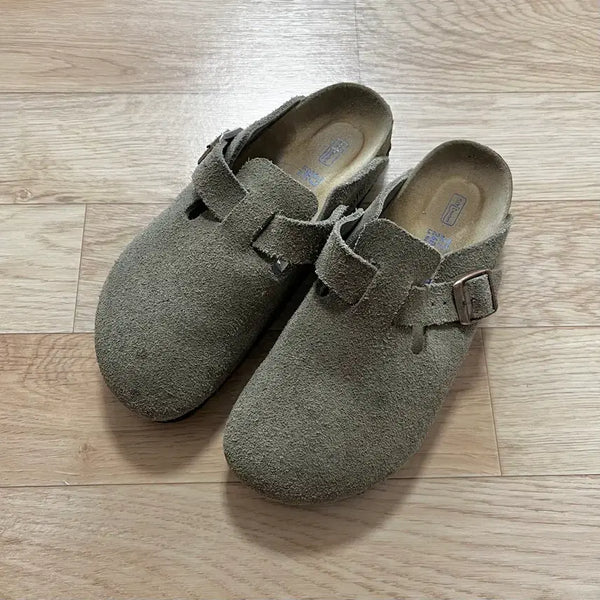 [BUNJANG] Birkenstock Boston Taupe Size 37 (240mm) / 버켄스탁 보스턴 타우페 37 240