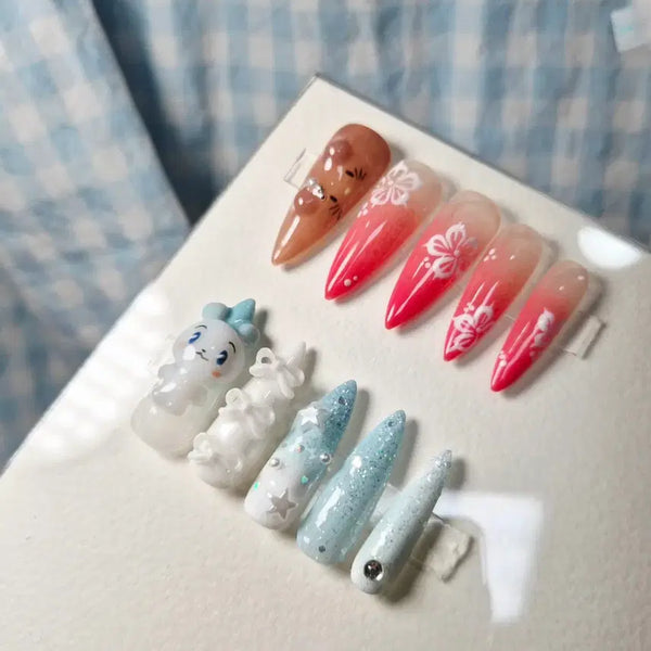 [BUNJANG] Custom Nail Tips - Omakase Design / [7/4일 이벤트, 6000원부터] 네일팁 주문제작 오마카세 레퍼런스