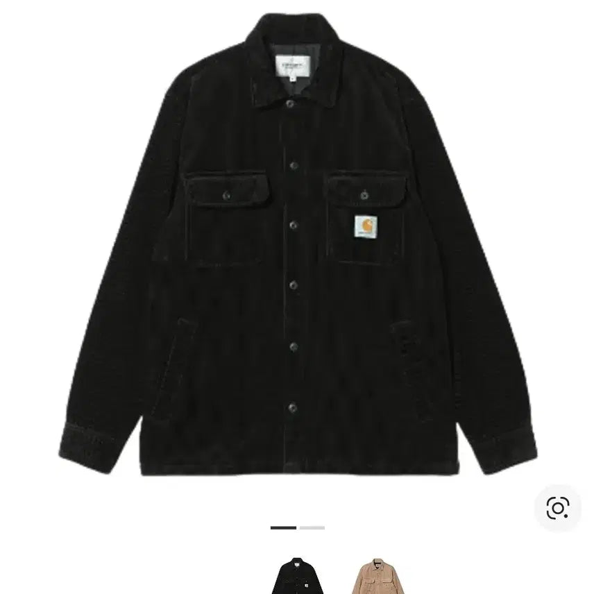 [BUNJANG] Carhartt WIP Whitsome Shirt Jac Black / 칼하트 WIP 위드썸 셔츠