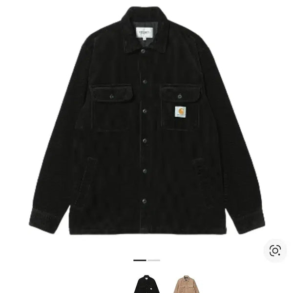 [BUNJANG] Carhartt WIP Whitsome Shirt Jac Black / 칼하트 WIP 위드썸 셔츠