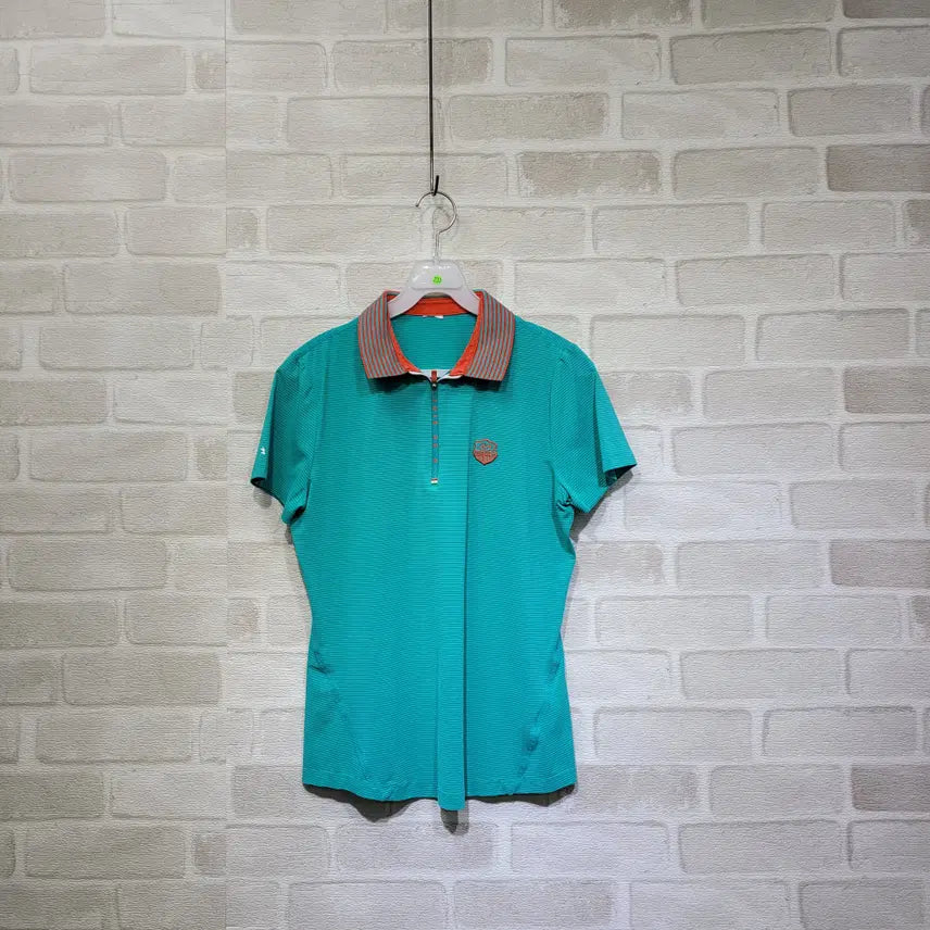[BUNJANG] Cool Collar T-Shirt Free Size / ㅊ233 쿨 카라티 F