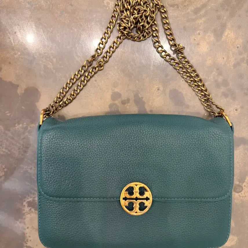 [BUNJANG] Tory Burch Chain Crossbody Bag / 토리버치 체인 크로스백