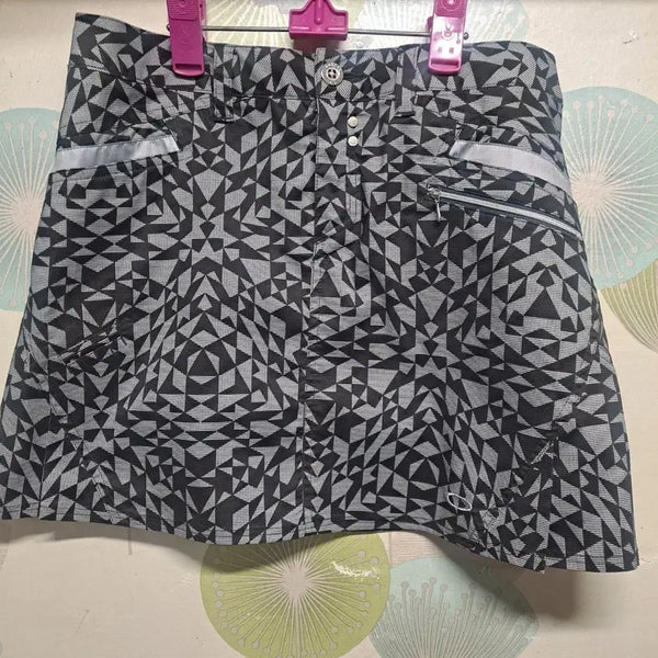 [BUNJANG] Oakley Women's Checked Cotton Blend Skirt / 오클리 여성 스커트