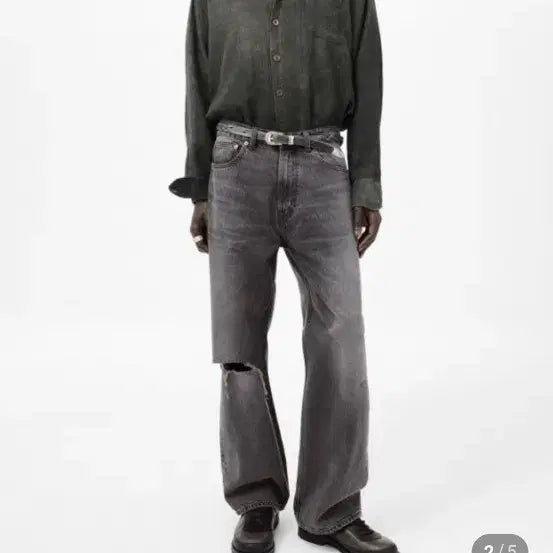 [BUNJANG] Our Legacy Damage Washed Denim Pants Size 32 / 아워레가시 데미지 워싱 데님 팬츠 32 사이즈