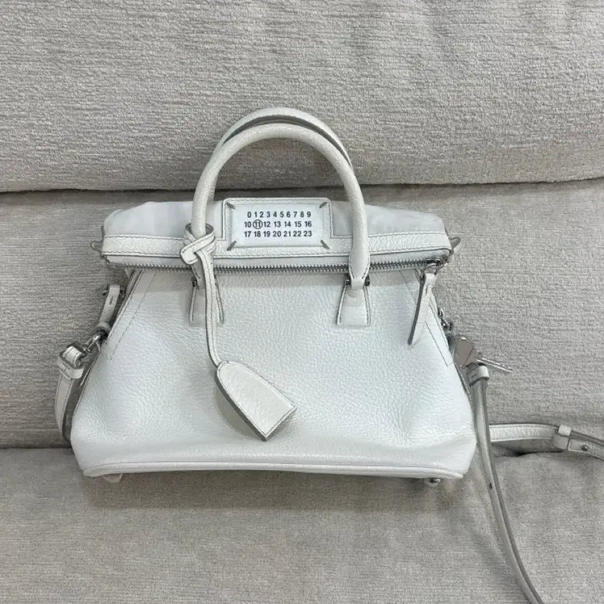 [BUNJANG] Maison Margiela 5AC Small White Bag / 마르지엘라 5AC 화이트 스몰