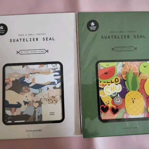 [BUNJANG] Shuet Atelier Seal Sticker Set / 슈에뜰리에 씰스티커