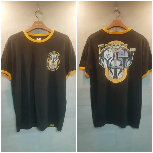 [BUNJANG] Star Wars Mandalorian Character Collection T-Shirt / 스타워즈. 굿즈 정품. 만달로리안. 반팔티!