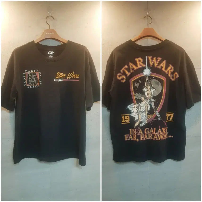 [BUNJANG] Star Wars Darth Vader Mandalorian Collection T-Shirt / 스타워즈. 다스베이더/만달로리안. 콜렉션