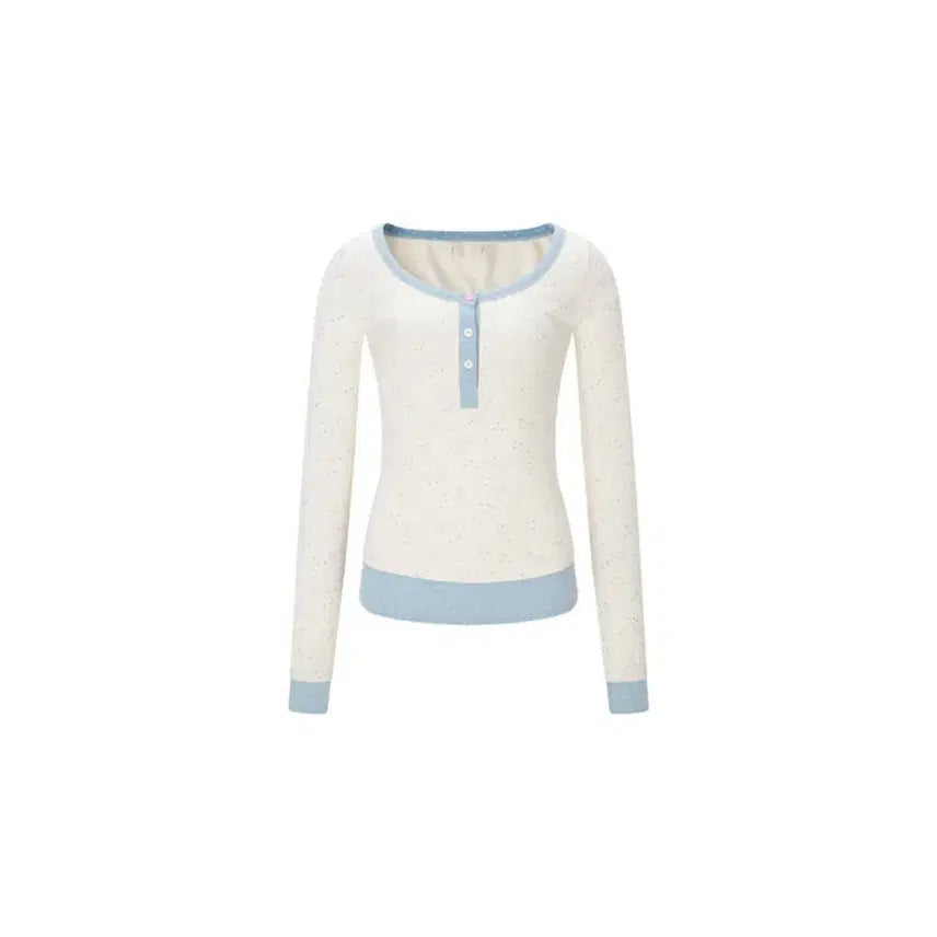 [BUNJANG] Minjiena Star Rabbit Long Sleeve Cream / 민지에나 스타 래빗 롱슬리브 크림 minjiena
