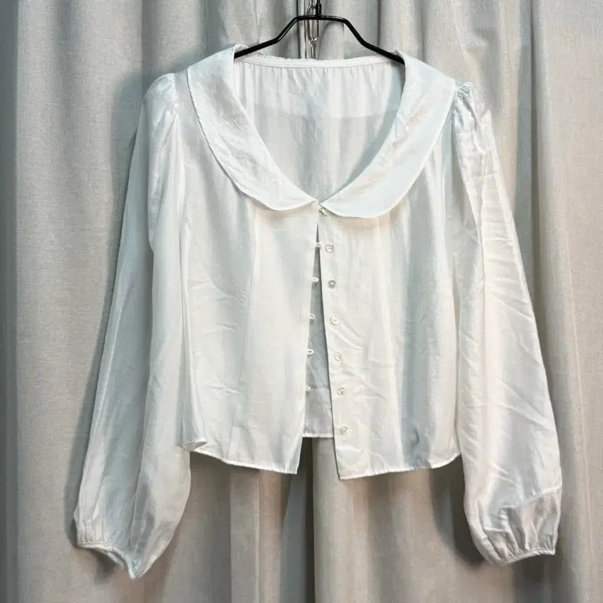 [BUNJANG] Archive JTOU Shirring Summer Crop Blouse / 아카이브 제이투유 (ARCHIVE JTOU) 셔링 여름 크롭 블라우스