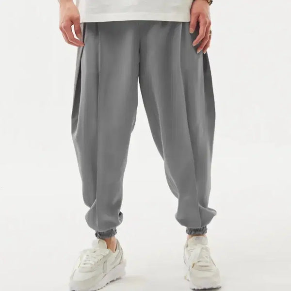[BUNJANG] Seven Cellar Hubis Transform Double Pleats Jogger Slacks Grey (Sealed) / 세븐셀라 휴비스 트렌스폼 더블 플리츠 조거 슬랙스 그레이(미개봉 새상품)