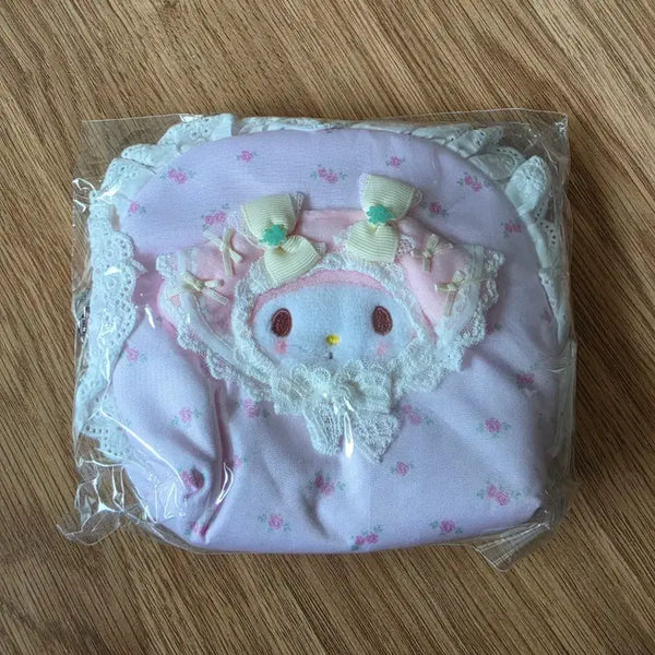 [BUNJANG] My Melody Forest Lace Pouch Pink / 마이멜로디 포레스트  레이스 파우치 핑크 새상품