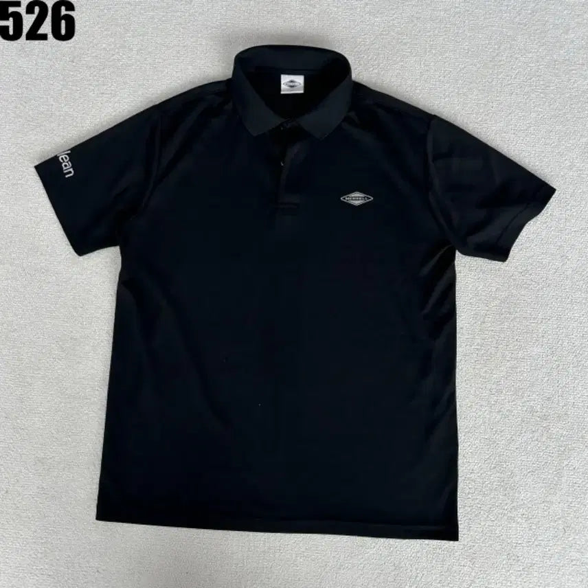 [BUNJANG] Merrell Black Short Sleeve Polo T-Shirt (Size 100) / 머렐 블랙 반팔 폴로티셔츠 100