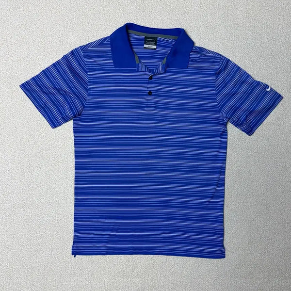 [BUNJANG] Nike Golf Blue Short Sleeve Polo Shirt Size S / 나이키 골프 S 파란색 반팔 카라티