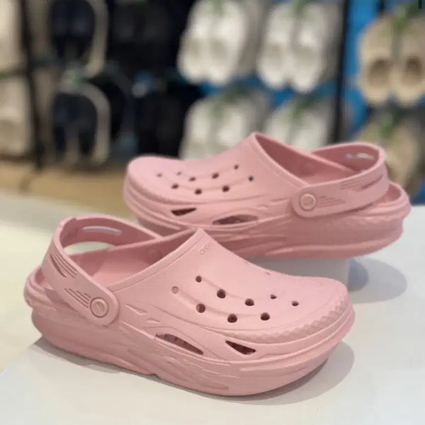 [BUNJANG] Crocs Off-Grid Clog Petal Pink / 새상품/ 크록스 오프 그리드 클로그 페탈핑크 M5W7 240