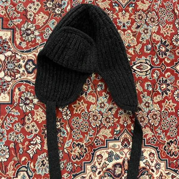 [BUNJANG] Fendi Trooper Beanie Black / 펜디 트루퍼 비니