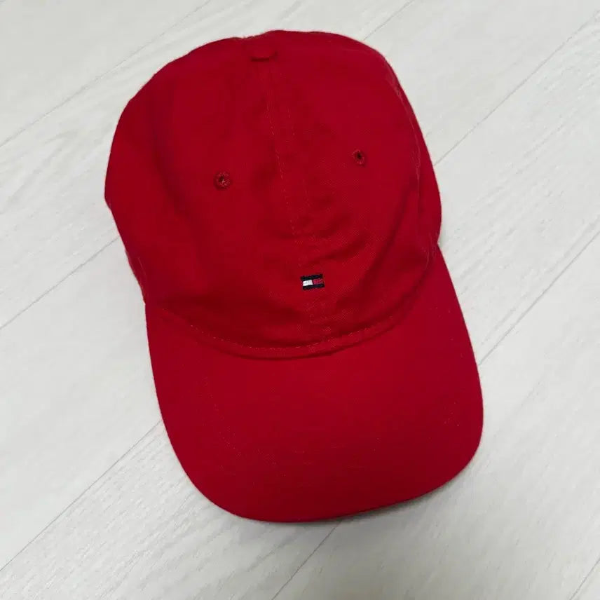 [BUNJANG] Tommy Hilfiger Red Hat / 타미힐피거 모자, 레드 모자