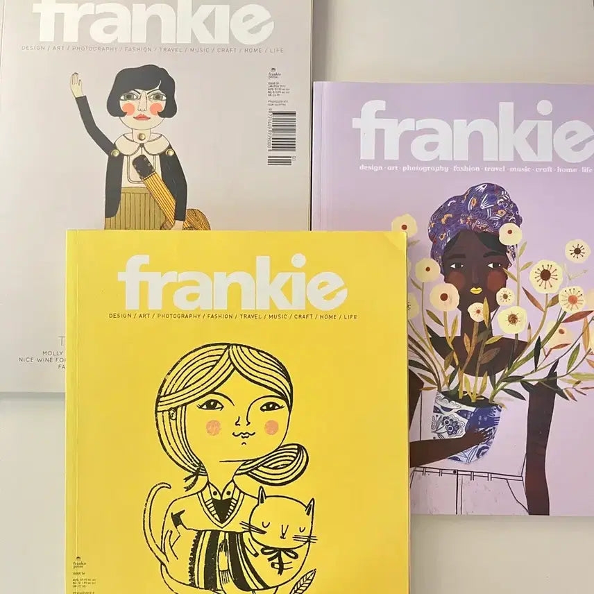 [BUNJANG] Frankie Magazine Bundle Set (Issues 1-3) / 프랭키 매거진 (frankie magazine)