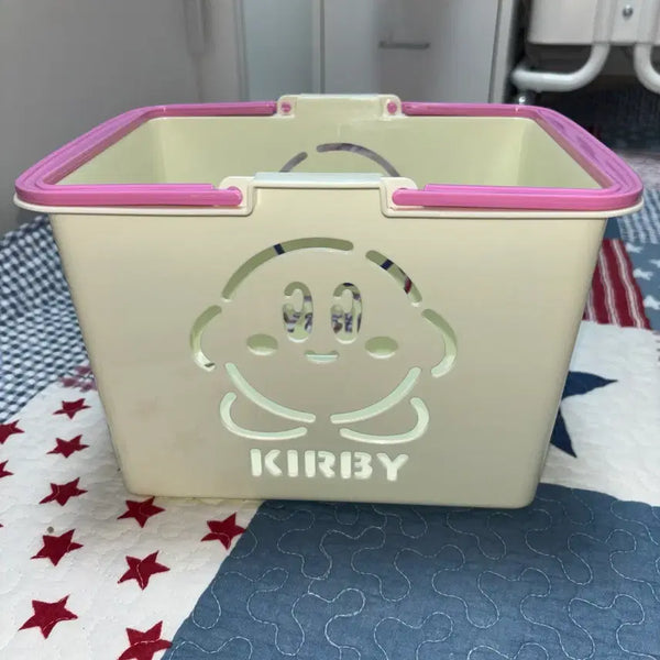 [BUNJANG] Kirby Basket - Large Size / 별의커비 바구니 L사이즈 별의 커비