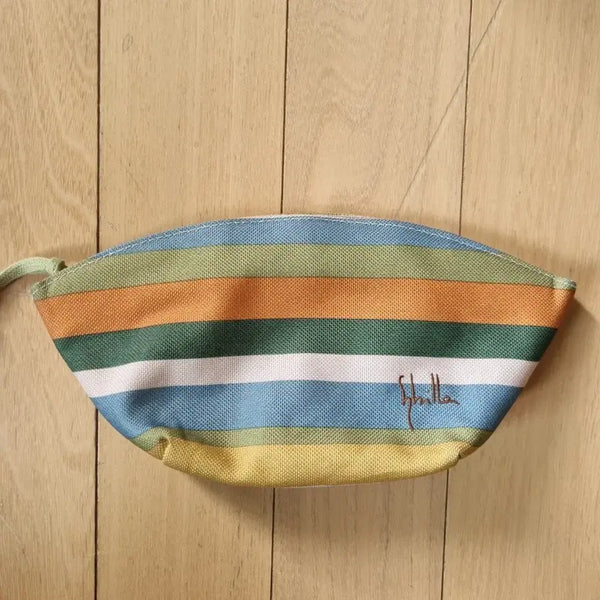 [BUNJANG] Sybilla Stripe Pouch / 일본 시빌라 스트라이프 파우치