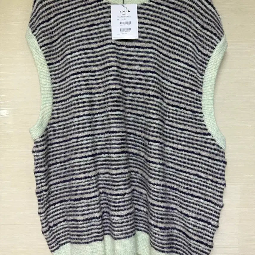 [BUNJANG] Solid Homme 22SS Knit Vest Size 110 / 솔리드옴므 니트 조끼 베스트 110사이즈