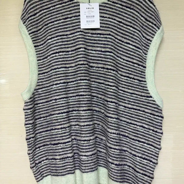 [BUNJANG] Solid Homme 22SS Knit Vest Size 110 / 솔리드옴므 니트 조끼 베스트 110사이즈