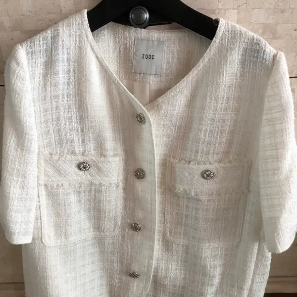 [BUNJANG] Juke Tweed Jacket / 주크 트위드 자켓