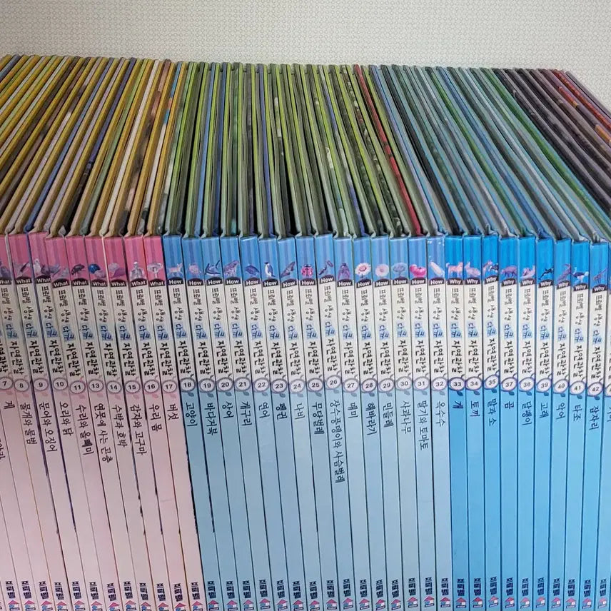 [BUNJANG] FROEBEL Vivid Documentary Nature Observation Complete Set (48/50 Volumes) / 프뢰벨 생생다큐자연관찰