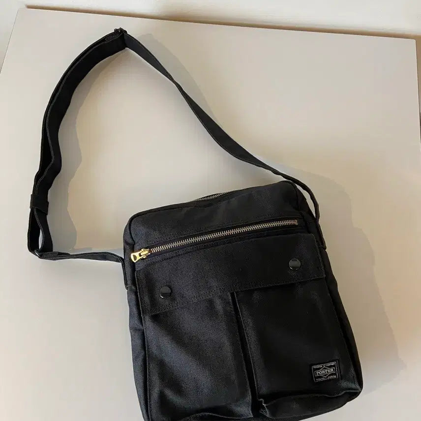 [BUNJANG] Yoshida Porter Smoky Black Shoulder Bag / 요시다 포터 스모키 블랙 숄더백