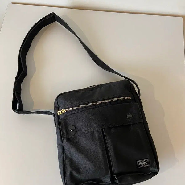 [BUNJANG] Yoshida Porter Smoky Black Shoulder Bag / 요시다 포터 스모키 블랙 숄더백