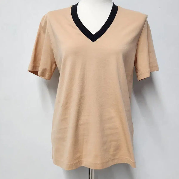[BUNJANG] Tenshi Authentic Colorblock V-Neck Short Sleeve T-Shirt - Size S / Tenshi 정품 배색 브이넥 반팔 티셔츠 S