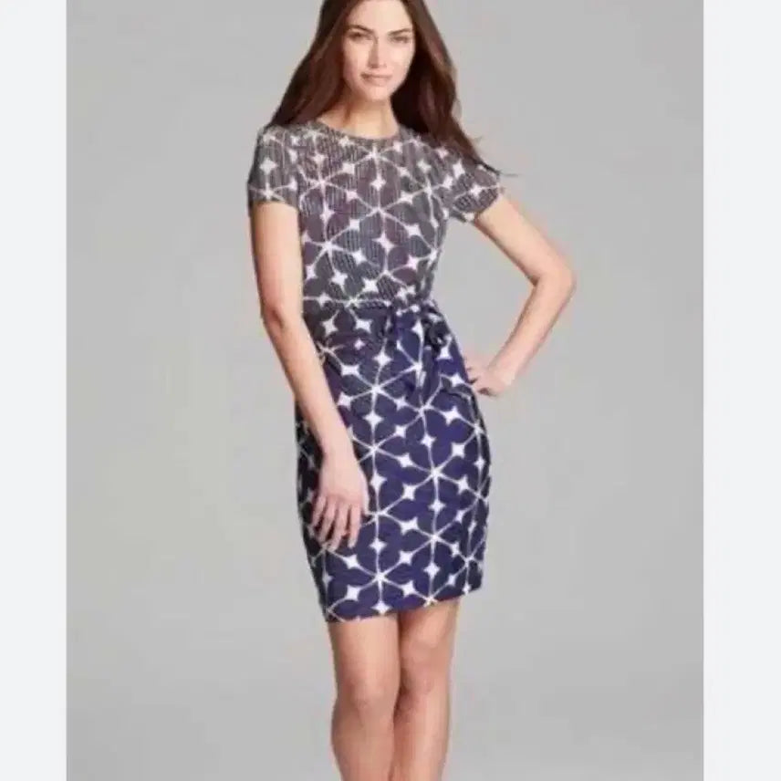 [BUNJANG] Diane von Furstenberg Silk Jersey Dress Size 6 / [정품] DVF 다이앤본퍼스텐버그 실크져지 원피스 사이즈6