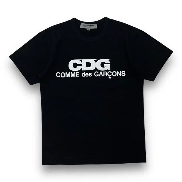 [BUNJANG] Comme des Garçons CDG Logo Slim Dark T-Shirt (S) / 꼼데 가르송 CDG 로고 슬림 다크 티셔츠 (S)