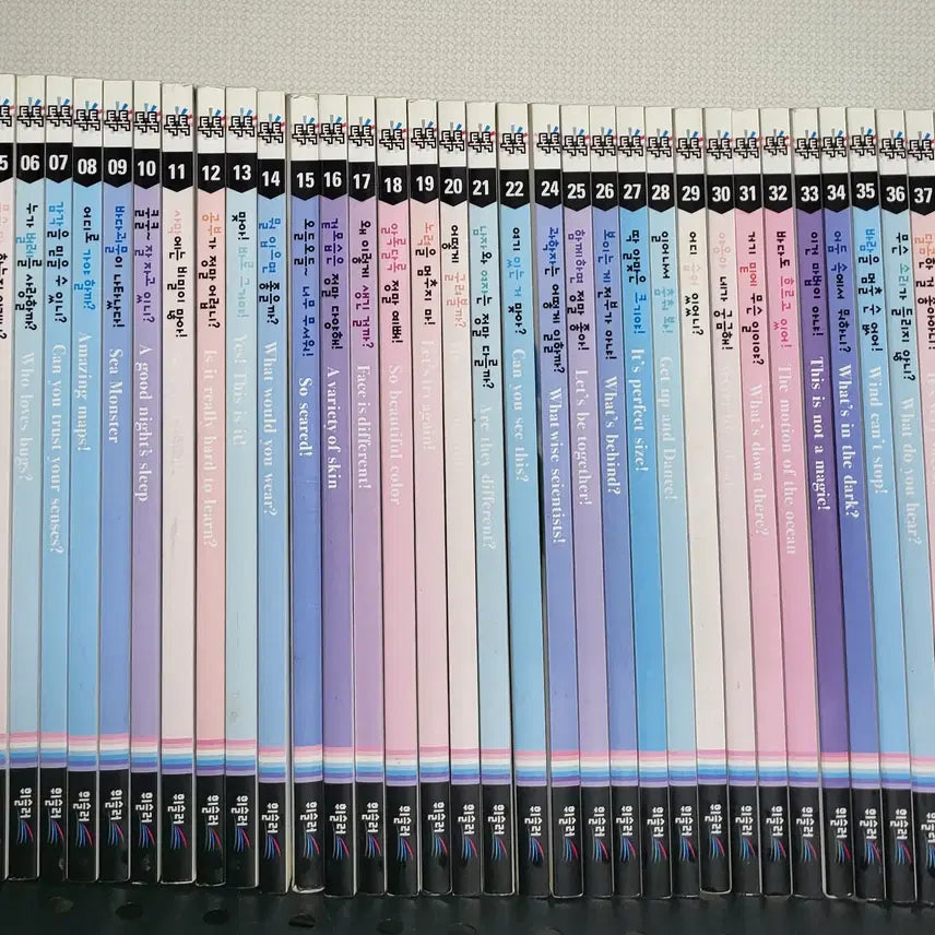 [BUNJANG] Whistler Sciencing TokTok Integrated Thinking Program Books (Missing 2 Volumes) / 휘슬러 사이언싱톡톡 융합책 택포