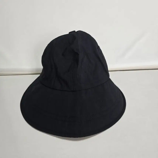 [BUNJANG] Black Bucket Hat Sunshade Cap / 검정색 벙거지 모자 햇빛가리개 썬캡